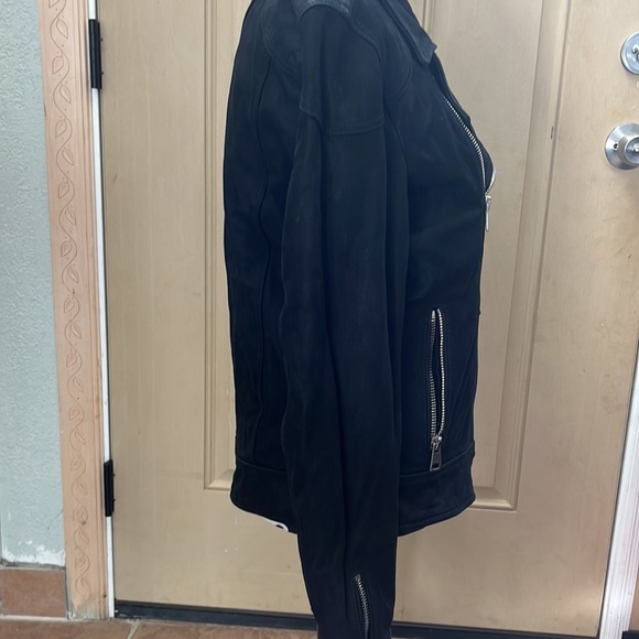 ORCIANI  LEATHER  JACKET SIZE 40 - Picture 4 of 10